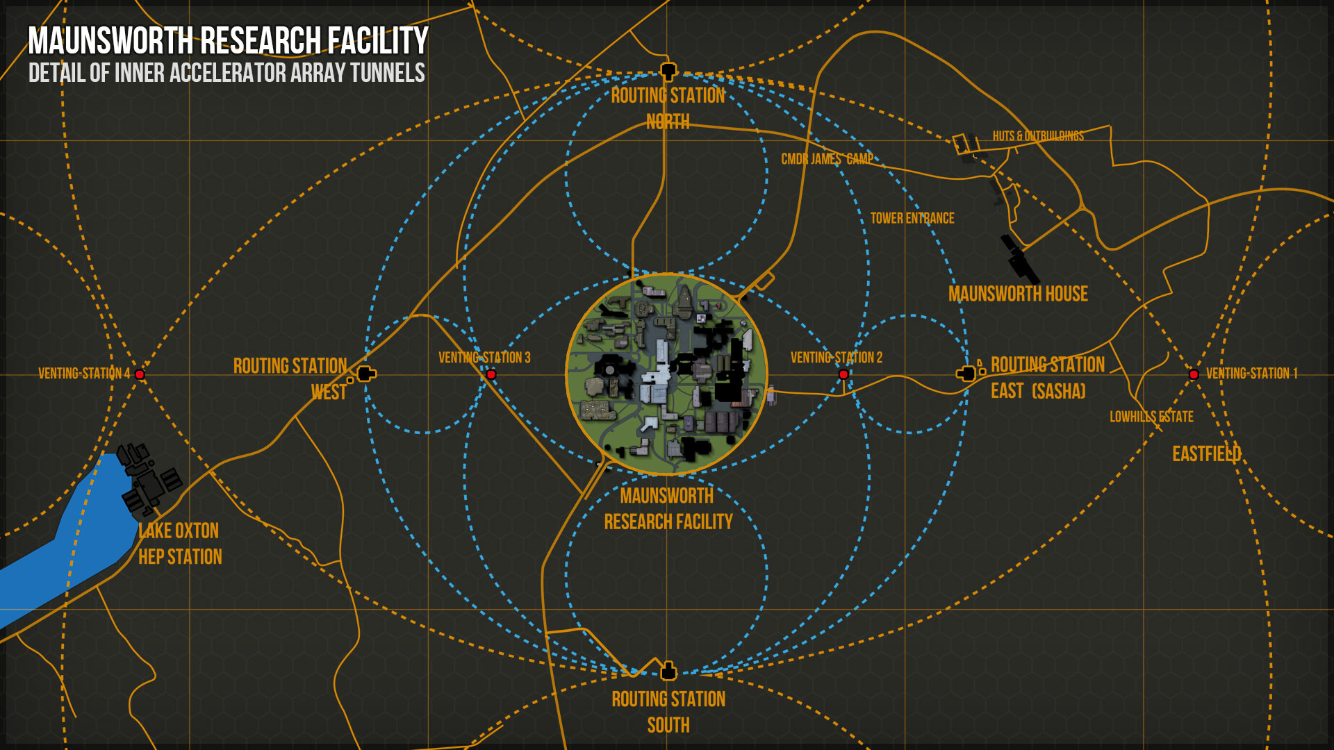 Map of the Facility