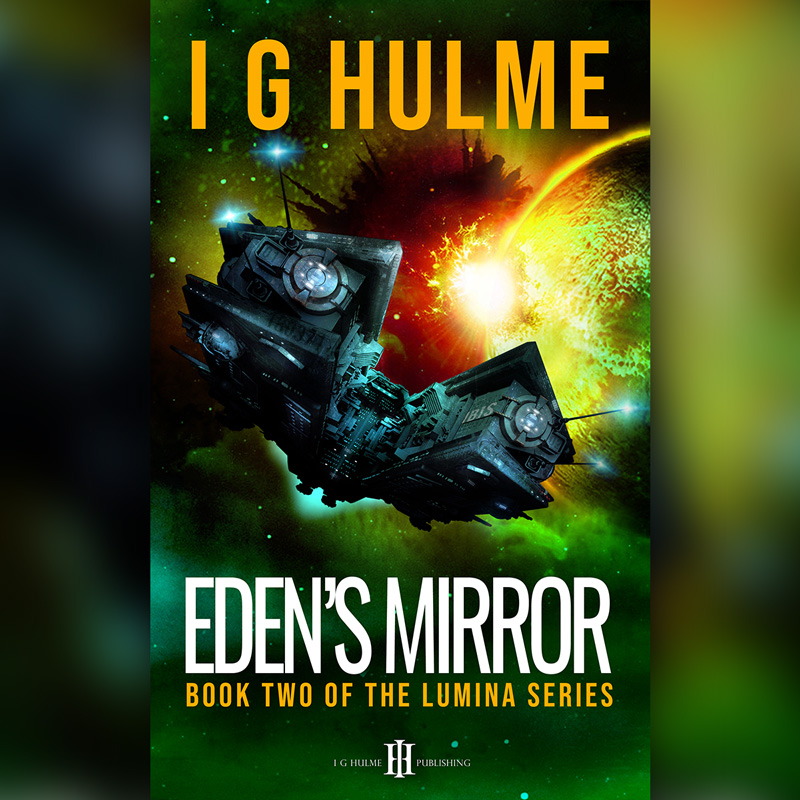 Edens Mirror by I G Hulme - book cover